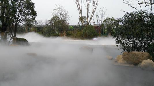 景觀造霧中的霧是如何形的呢