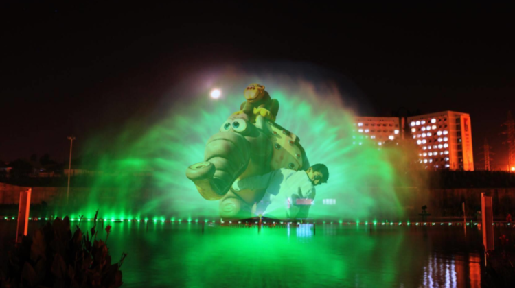 水幕電影成像特點(diǎn)及技術(shù)難點(diǎn)